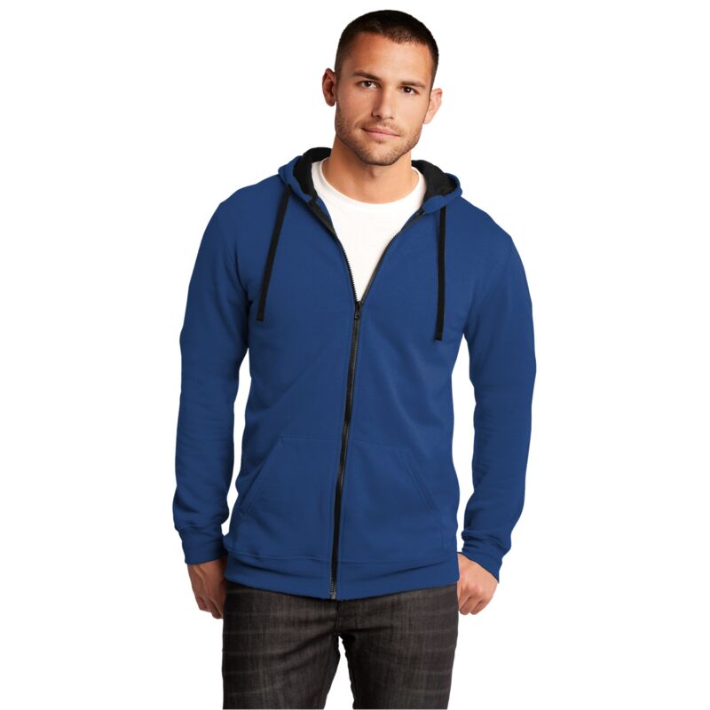 Adult Lightweight Full Zip Sweatshirt Thumbnail
