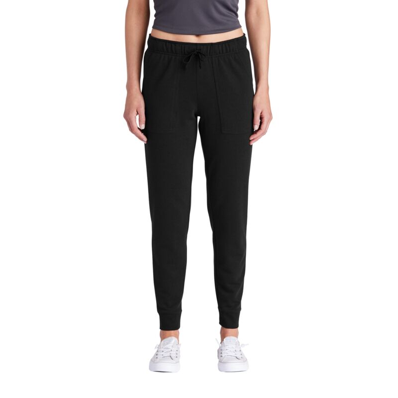 Ladies PosiCharge ® Tri Blend Wicking Fleece Jogger Thumbnail