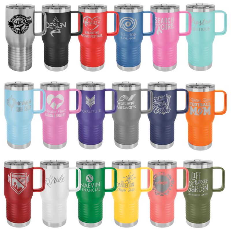 Premium Polar Camel 20oz Travel Mug - 12 Pack Thumbnail