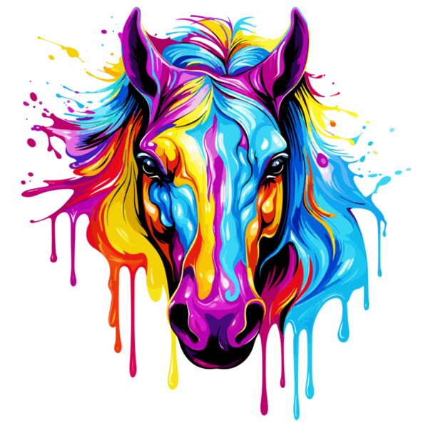 Colorful Horse Thumbnail