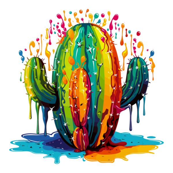 Colorful Cactus Thumbnail